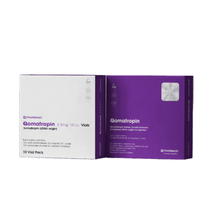 Qomatropin HGH 100iu KIT With Waters